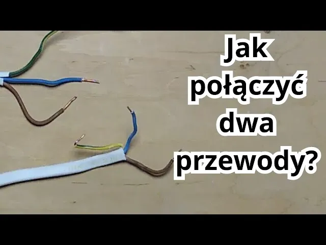 Jak połączyć przecięty kabel elektryczny bez ryzyka zwarcia