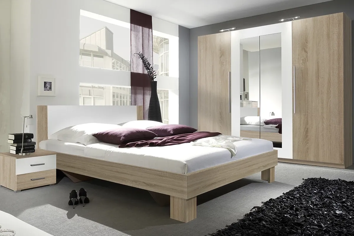 Sypialnia dąb sonoma – jakie kolory ścian stworzą harmonię?