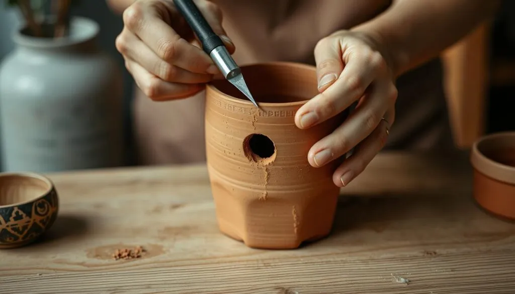 3 proste sposoby jak zrobić dziurę w doniczce bez wiertarki - poradnik