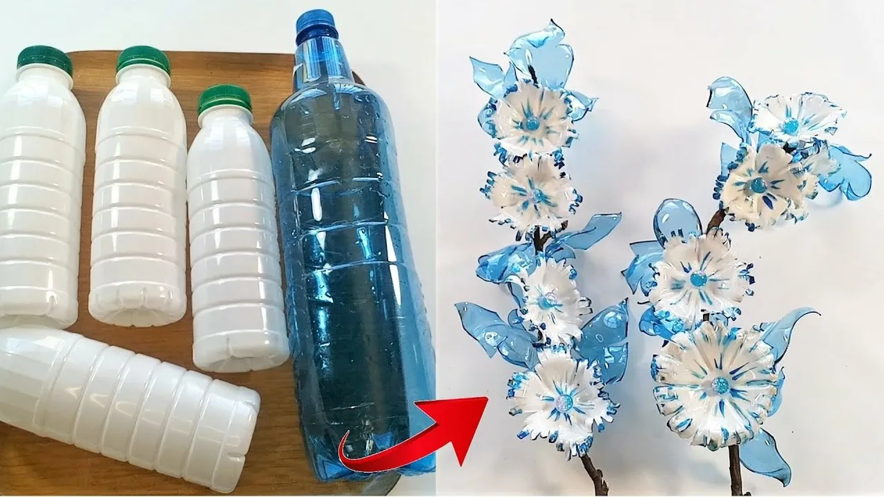 Jak zrobić kwietnik z butelek plastikowych - łatwy sposób na recykling