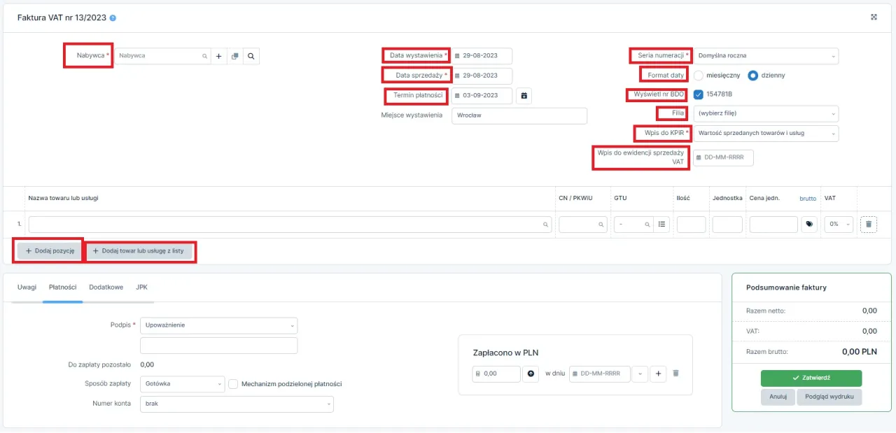 W JPK sprzedawca czy wystawca faktury - kluczowe różnice i obowiązki