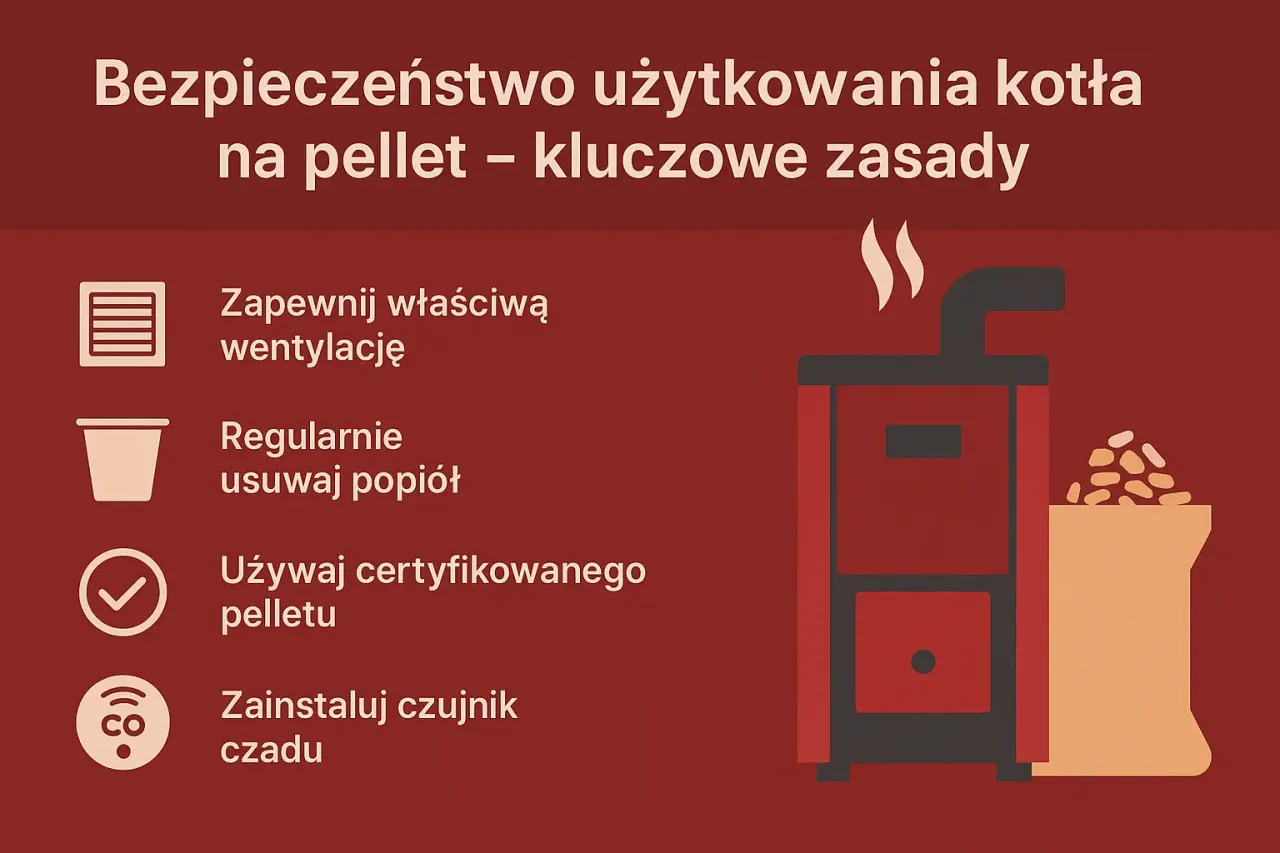 Piec na pellet a czad: czy czujnik jest obowiązkowy?