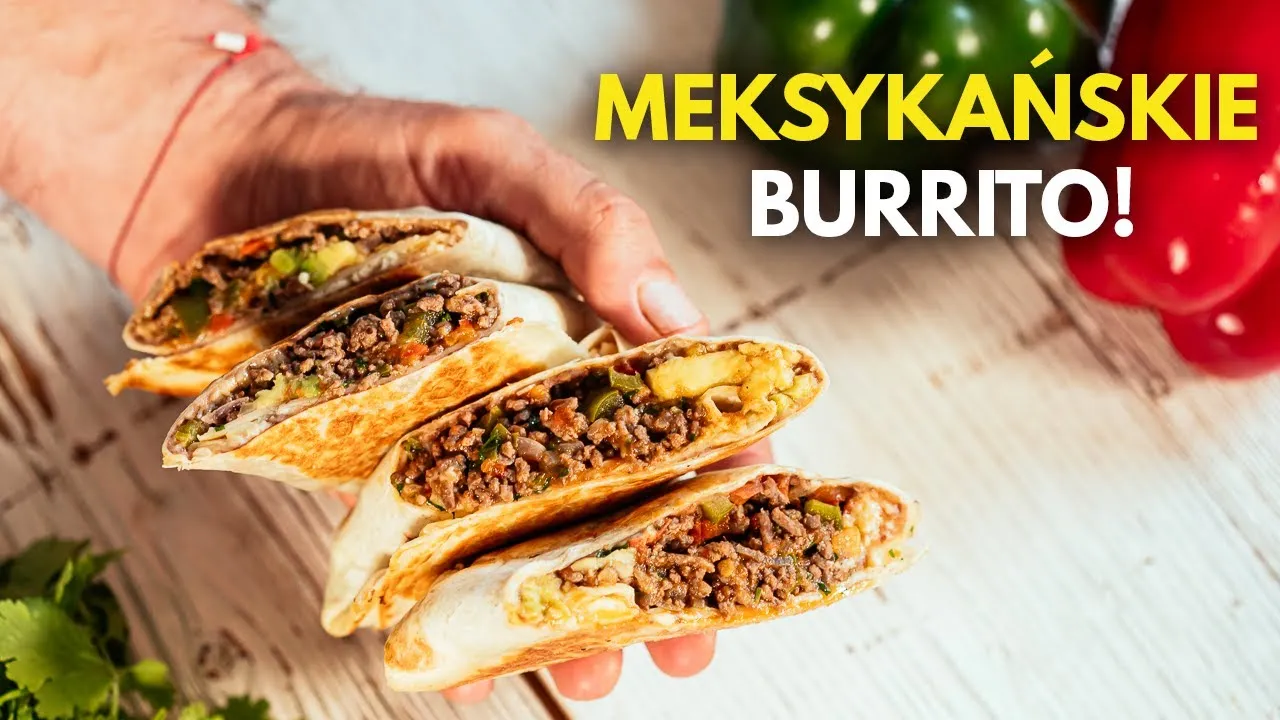 Pyszne burrito z wołowiną - łatwy przepis na idealne danie meksykańskie Pyszne burrito z wołowiną - łatwy przepis na idealne danie meksykańskie
