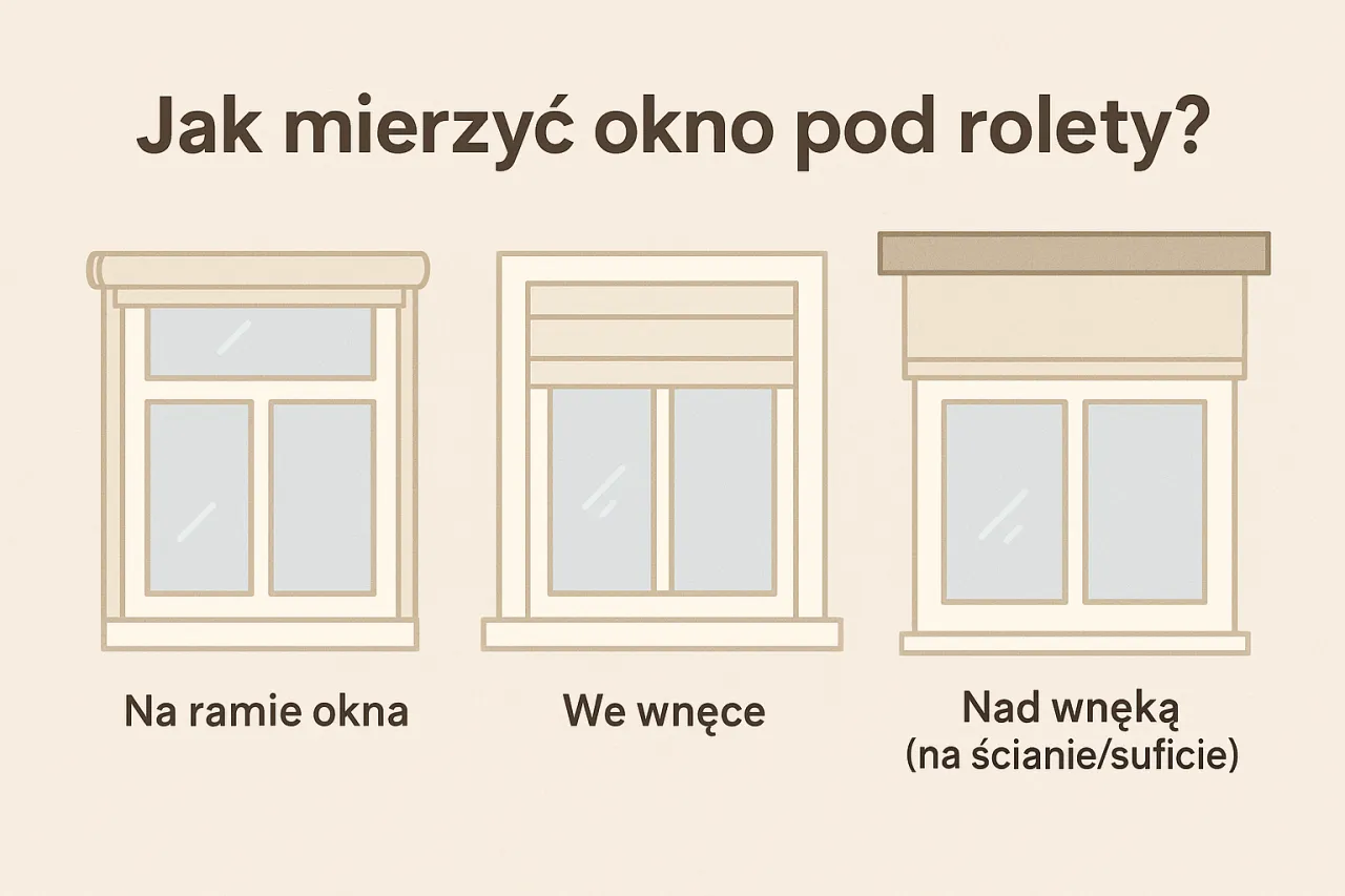 Jak zmierzyć okno pod rolety dzień-noc? Prosty poradnik