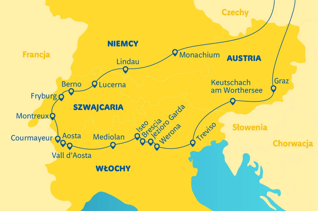 Ile trwa podróż do Włoch autokarem? Sprawdź, co wpływa na czas jazdy