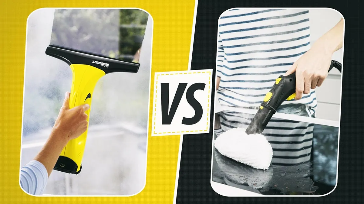 Jak myć okna parownicą Karcher, aby uniknąć smug i zarysowań