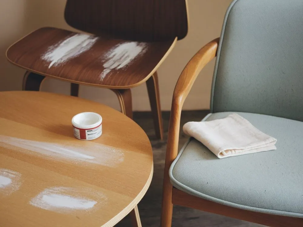 Jak usunąć plamy ze stołu drewnianego - skuteczne metody na trudne zabrudzenia