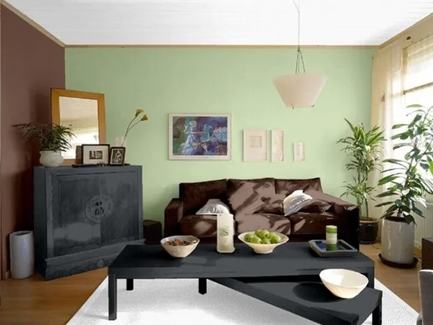 Jak dobrać idealny kolor ścian do brązowych mebli? Praktyczne porady i inspiracje Jak dobrać idealny kolor ścian do brązowych mebli? Praktyczne porady i inspiracje