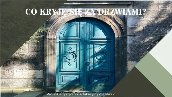 Projekt artystyczno-edukacyjny: Przewodnik krok po kroku