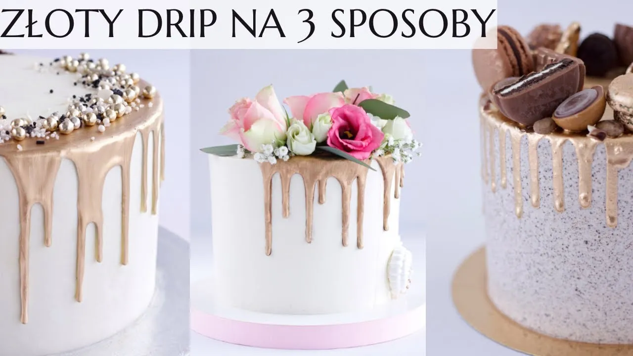 Złoty tort jak zrobić - prosty przepis na wyjątkowy deser z dekoracjami