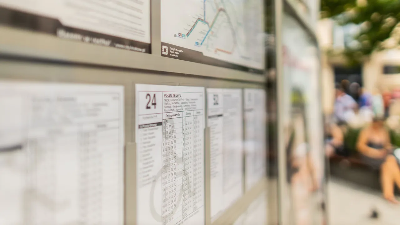 Rozkład jazdy MPK Kraków linia 172 – kiedy kursuje i jak dojechać