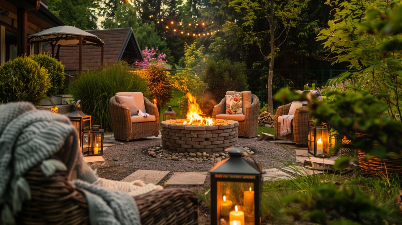 Aranżacja Zachwycającego Ogniska w twoim Ogrodzie: Pomysły