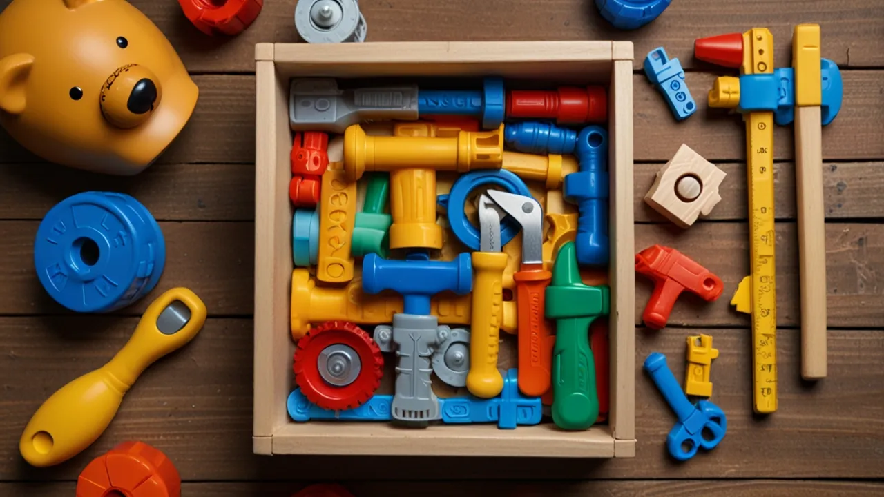 Idealny zestaw majsterkowicza dla 2-latka: rozwój poprzez zabawę