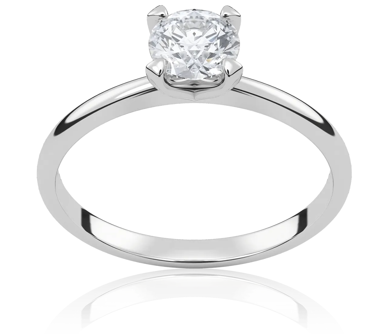 Jaką obrączkę wybrać do pierścionka zaręczynowego z białego złota?