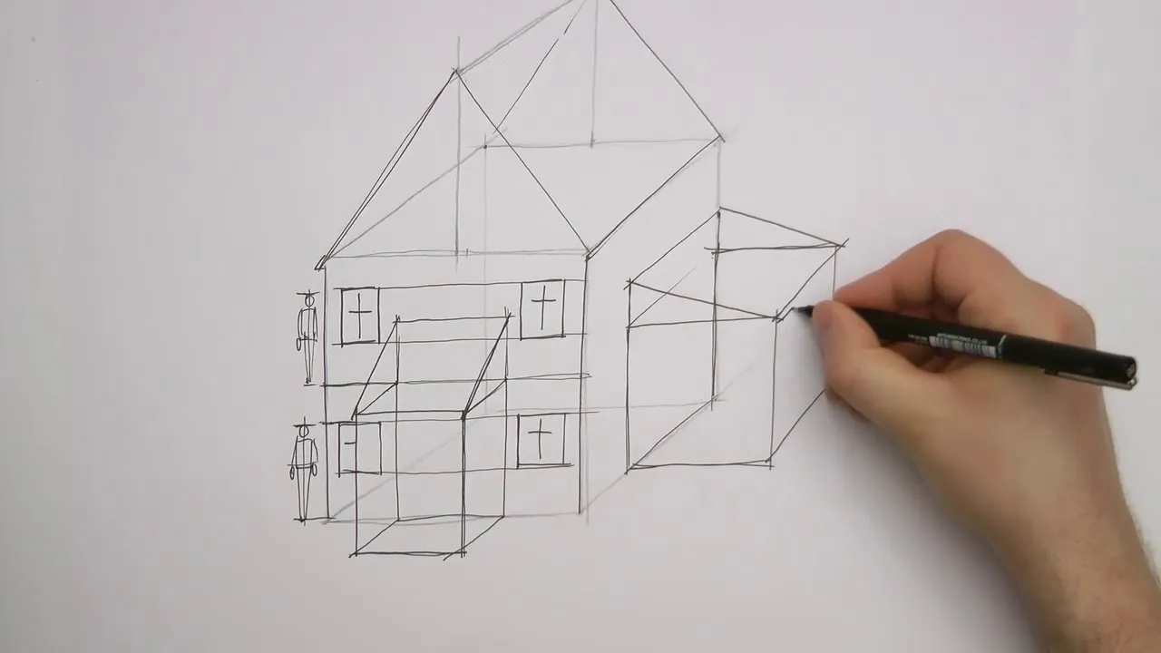 Jak narysować budynek: proste techniki i triki dla początkujących