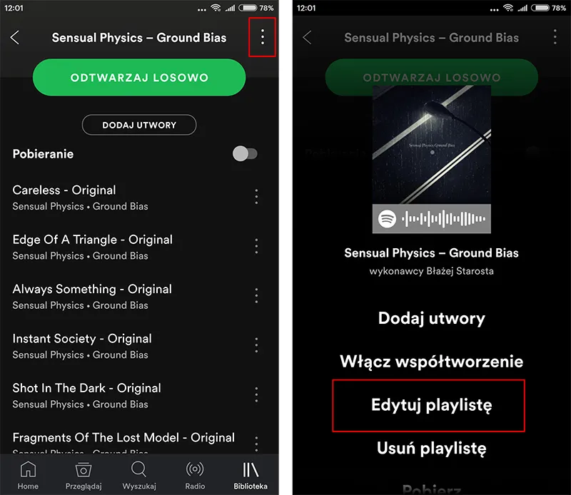 Jak zmienić zdjęcie playlisty na Spotify i zaskoczyć swoich znajomych