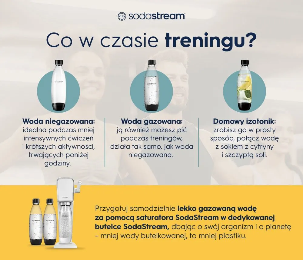 Co pić podczas treningu? Woda, izotonik, BCAA wybierz mądrze!