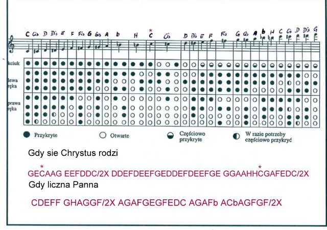 Jak zagrać na flecie lulajże jezuniu - proste techniki i nuty dla początkujących