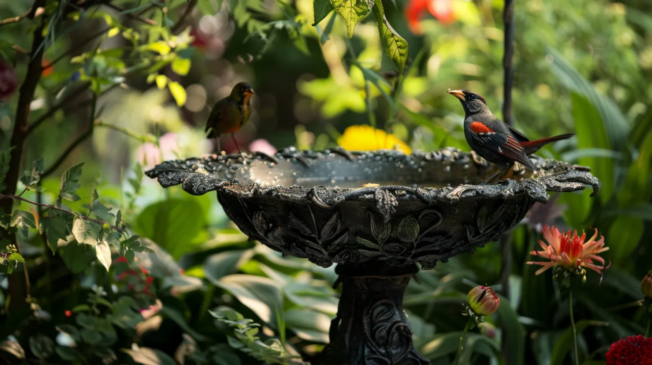 Żeliwne poidło dla ptaków: Jakie żeliwne poidełka są najpraktyczniejsze do ogrodu?