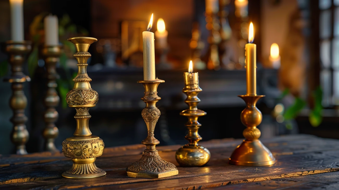 Mosiężne świeczniki: klasyka i styl - wybierz idealny świecznik