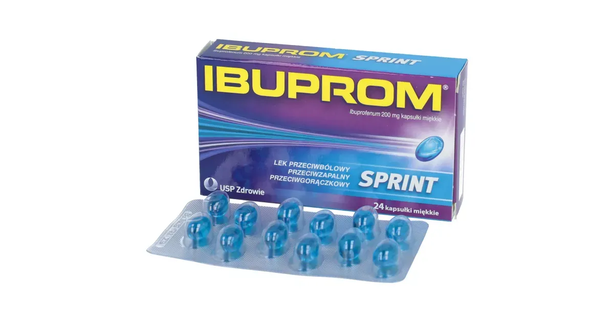 Ibuprom Sprint: Prawidłowe odstępy między dawkami i zalecenia