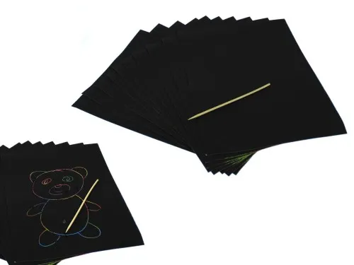 Kolorowanka zdrapywanka: rozwijaj kreatywność dziecka w zabawie