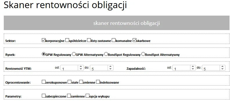 Skaner rentowności obligacji: Uniknij strat i maksymalizuj zyski inwestycyjne