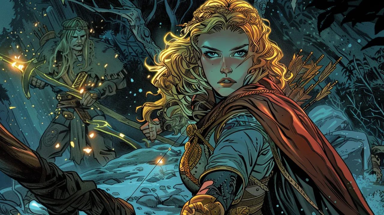 Thorgal: Louve - komiksowa seria o przygodach córki Thorgala