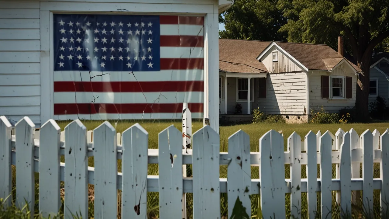 Pękające lustro "American Dream": "Amerykańska sielanka"