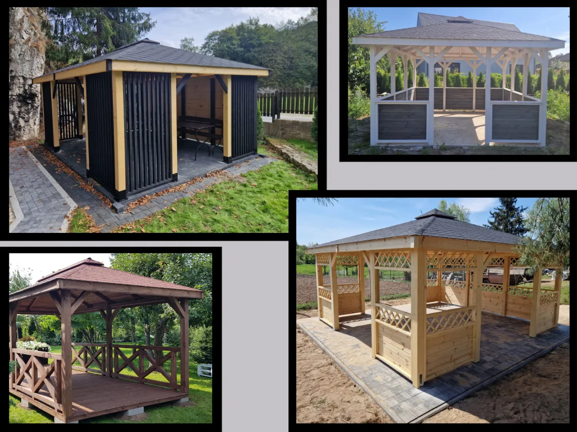 Czym przykryć altanę, aby uniknąć wysokich kosztów i problemów?