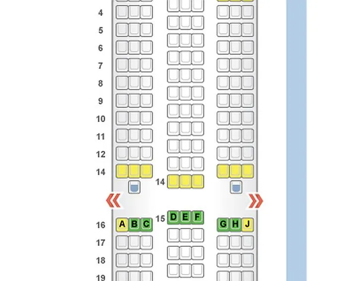 Samoloty LOT: kompletny rozkład miejsc w każdej klasie podróży