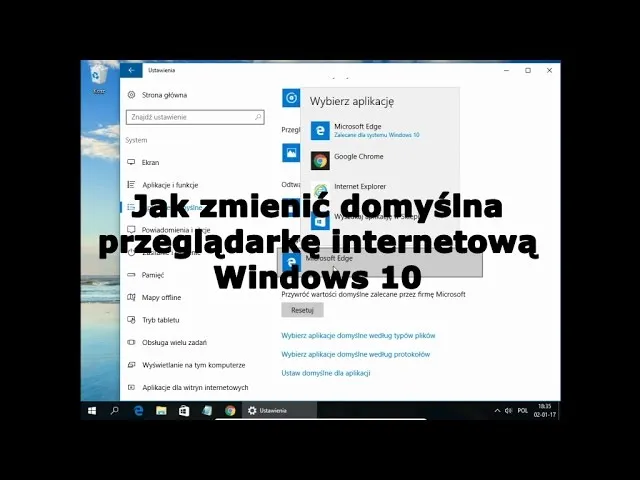 Jak ustawić Chrome jako domyślną przeglądarkę w Windows 10 bez problemów