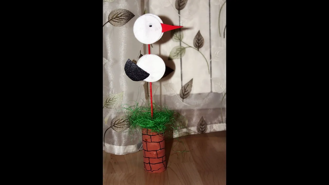 Jak zrobić bociana z rolki papieru – proste i kreatywne pomysły dla dzieci