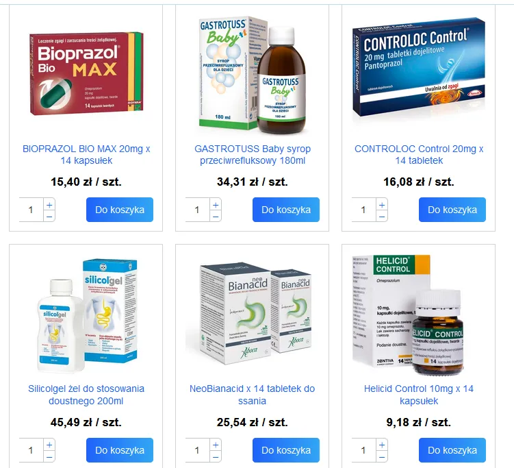 Jakie leki na refluks żółciowy skutecznie łagodzą objawy?