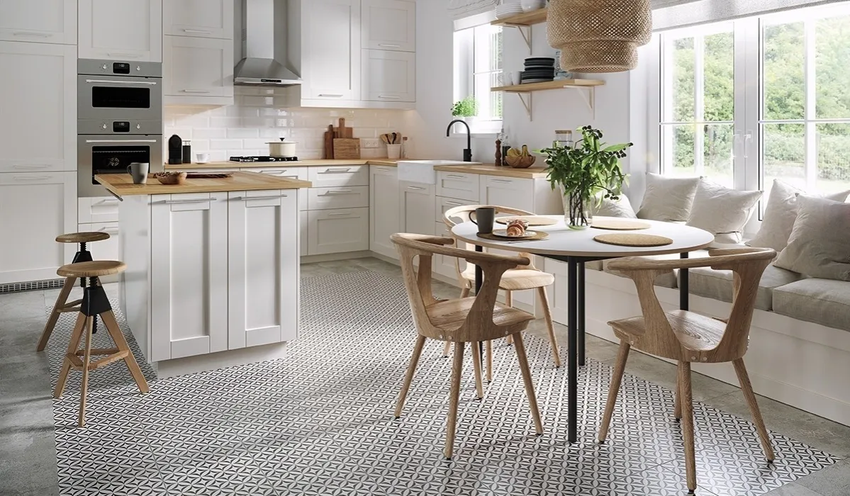 Jakie płytki do białych szafek kuchennych, aby stworzyć idealną aranżację?