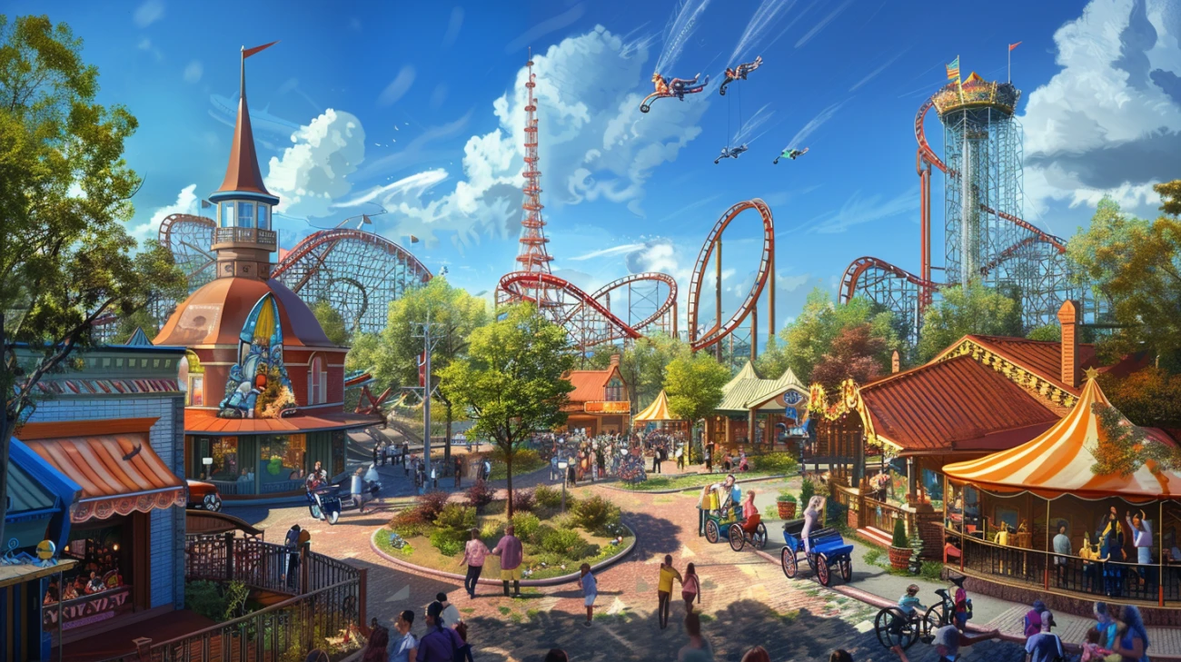 Niesamowita przygoda w parku rozrywki SkyTower i Kolejkowie