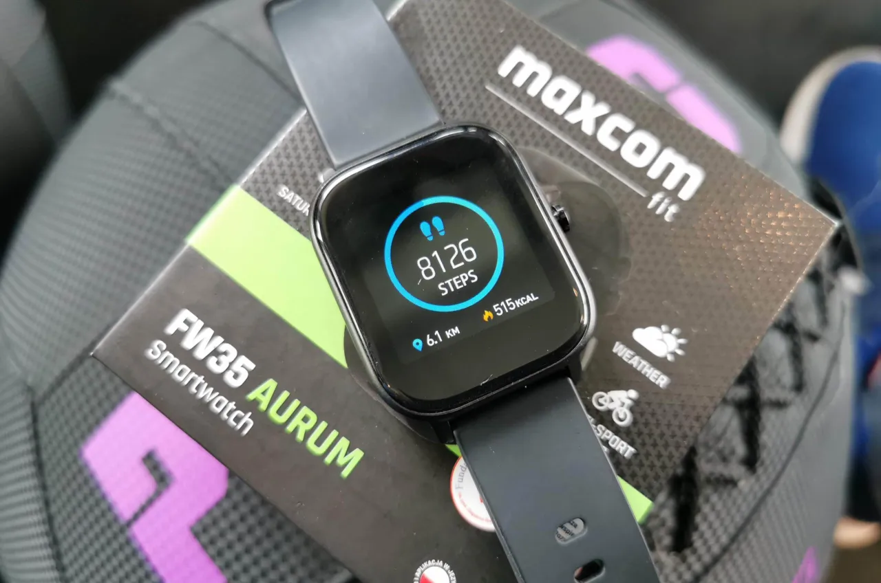 Maxcom Fit FW35 Aurum - jak aplikacja Da Fit zmienia monitorowanie zdrowia