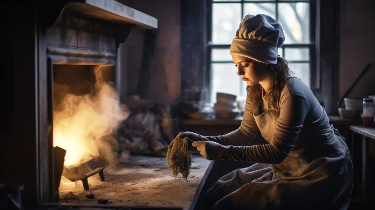 Czym czyścić szybę od kominka?