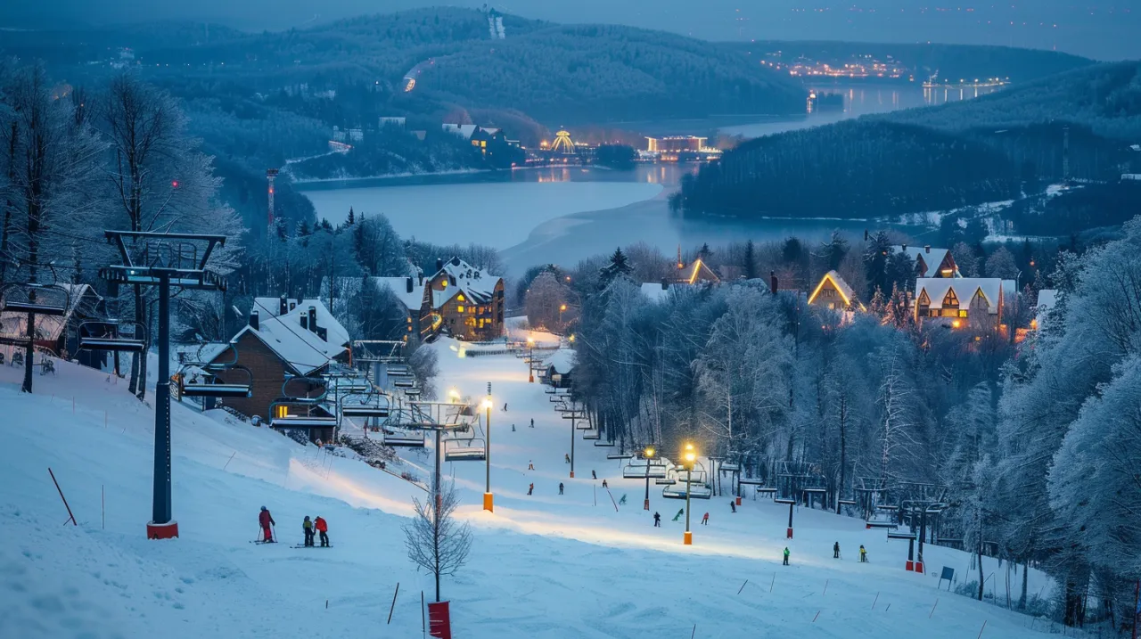 Narty w Mikołajkach: Co dokładnie oferuje mazurski stok zimą?