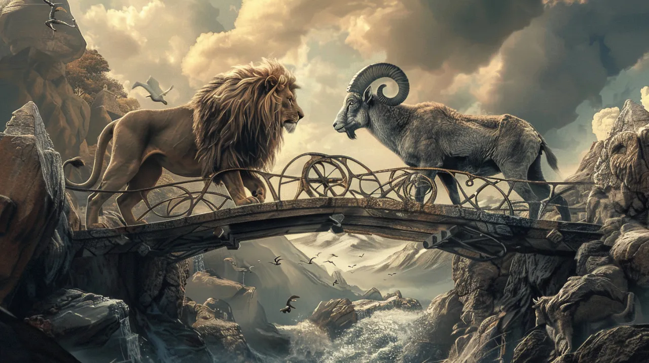 Koziorożec i Lew: Czy ich związek ma szansę przetrwać trudności?