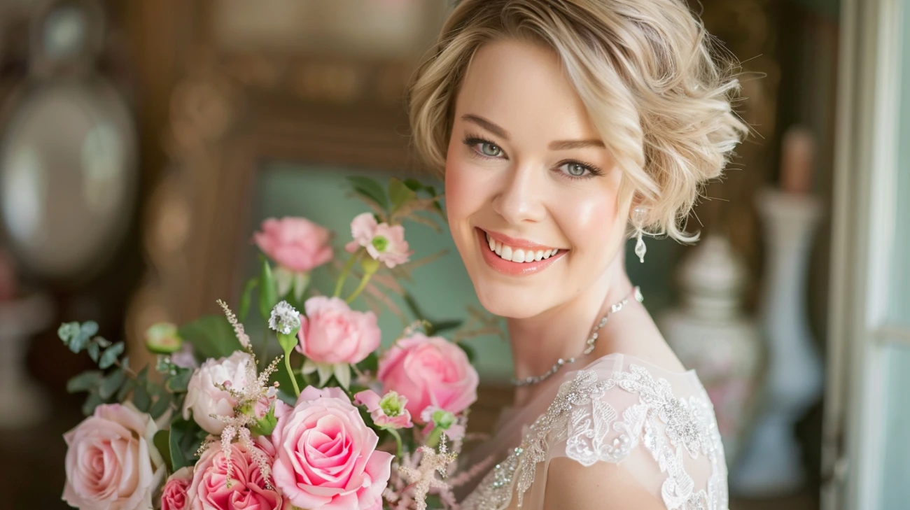 Bob fryzury na wesele – jak stylizować krótkie włosy?