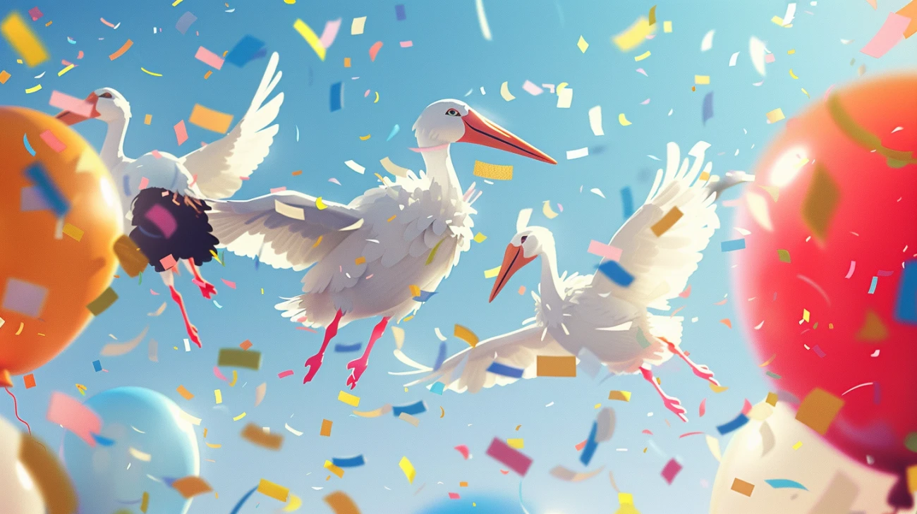 Wyraź radość wirtualnie z gifami z okazji narodzin swojego dziecka!