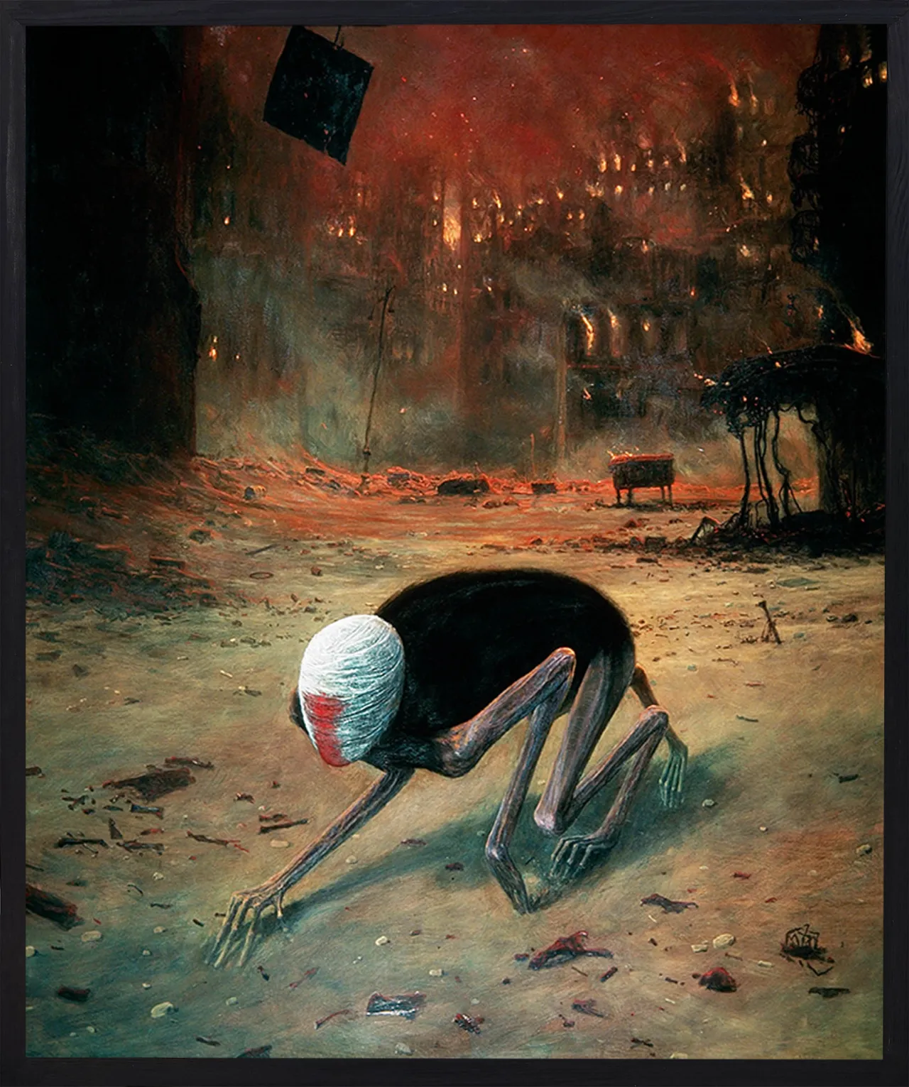 Malarstwo Beksińskiego: Odkryj mroczne piękno surrealizmu