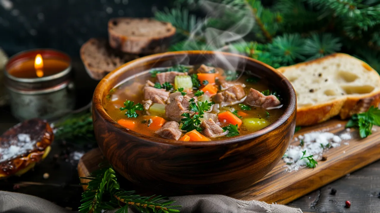 Rosół z baraniny: Rozgrzewająca zupa na chłody - przepis krok po kroku