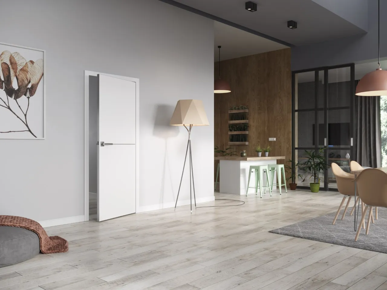 Jak dobrać panele podłogowe do drzwi, aby uniknąć faux pas w aranżacji