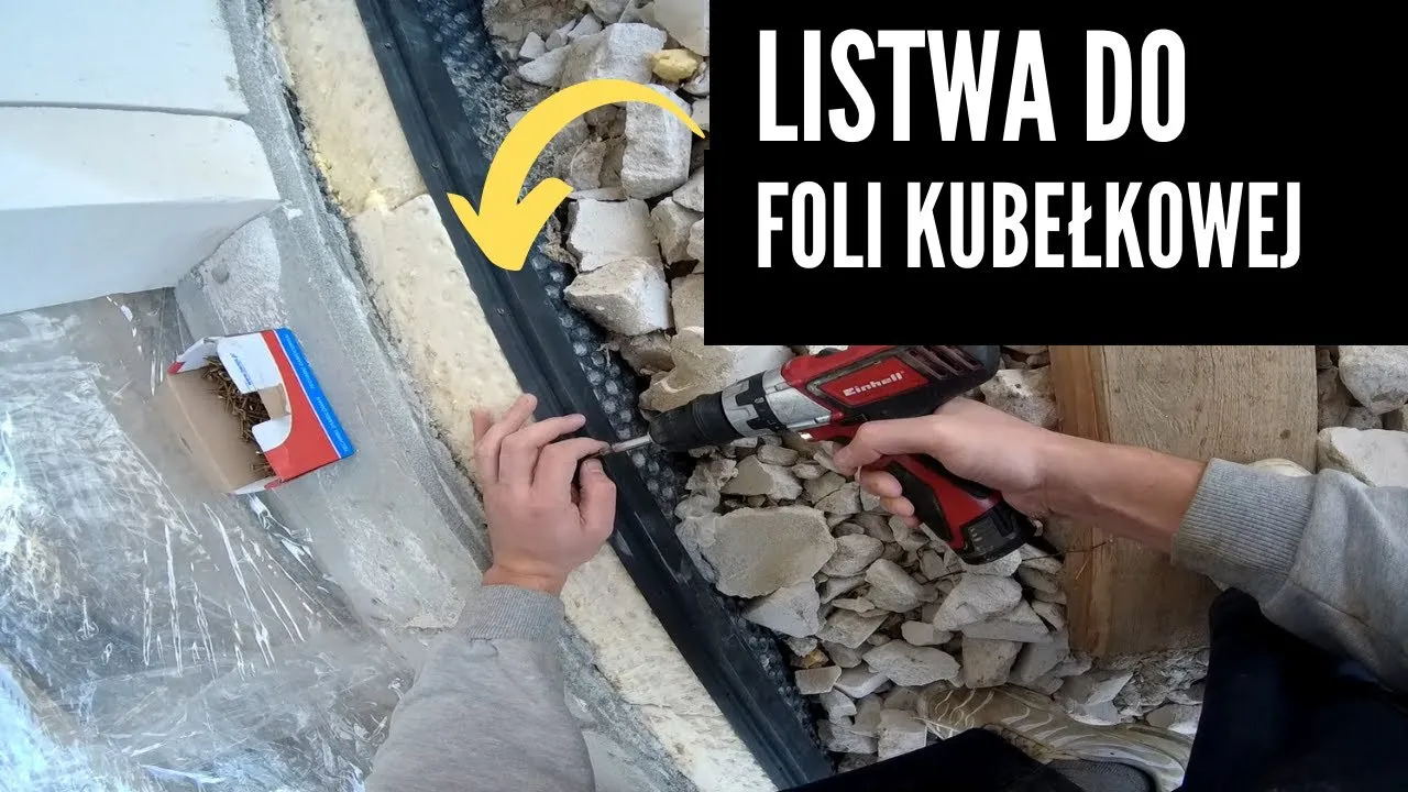 Jak montować listwy do folii kubełkowej - uniknij najczęstszych błędów