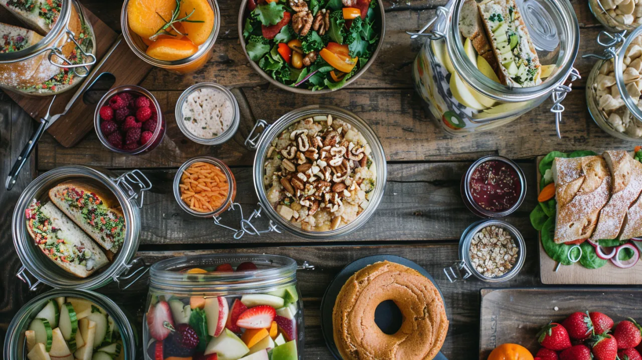 Przepisy na dania pudełkowe: sałatki, wrapy, kanapki, owoce