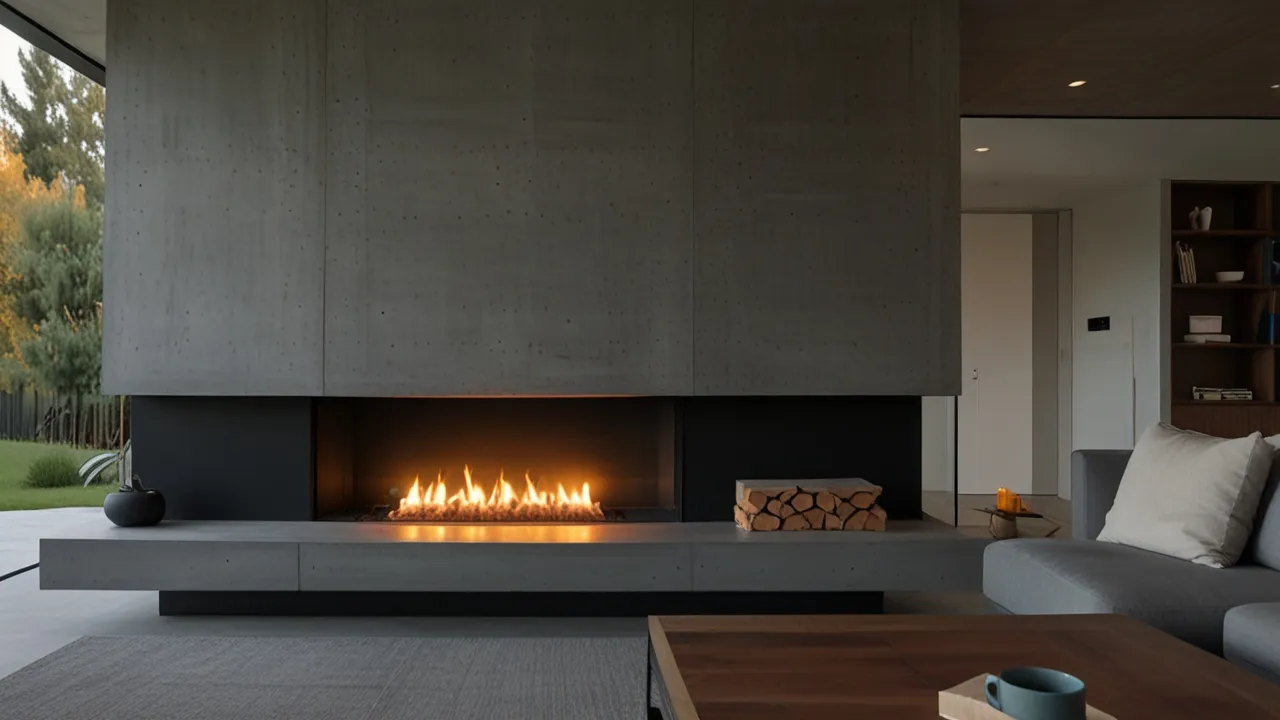 Płyty betonowe na kominek: Jak dobrać odpowiednie do stylu i funkcji?