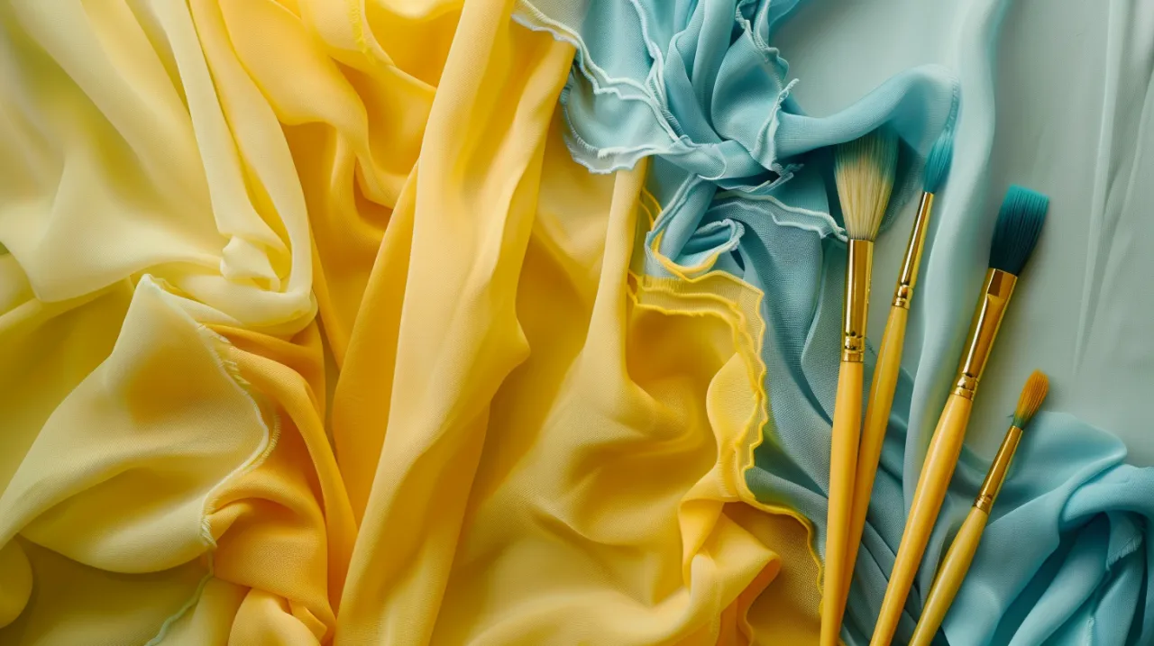 Odcienie żółci i błękitu: Jak łączyć kolory we wnętrzach?