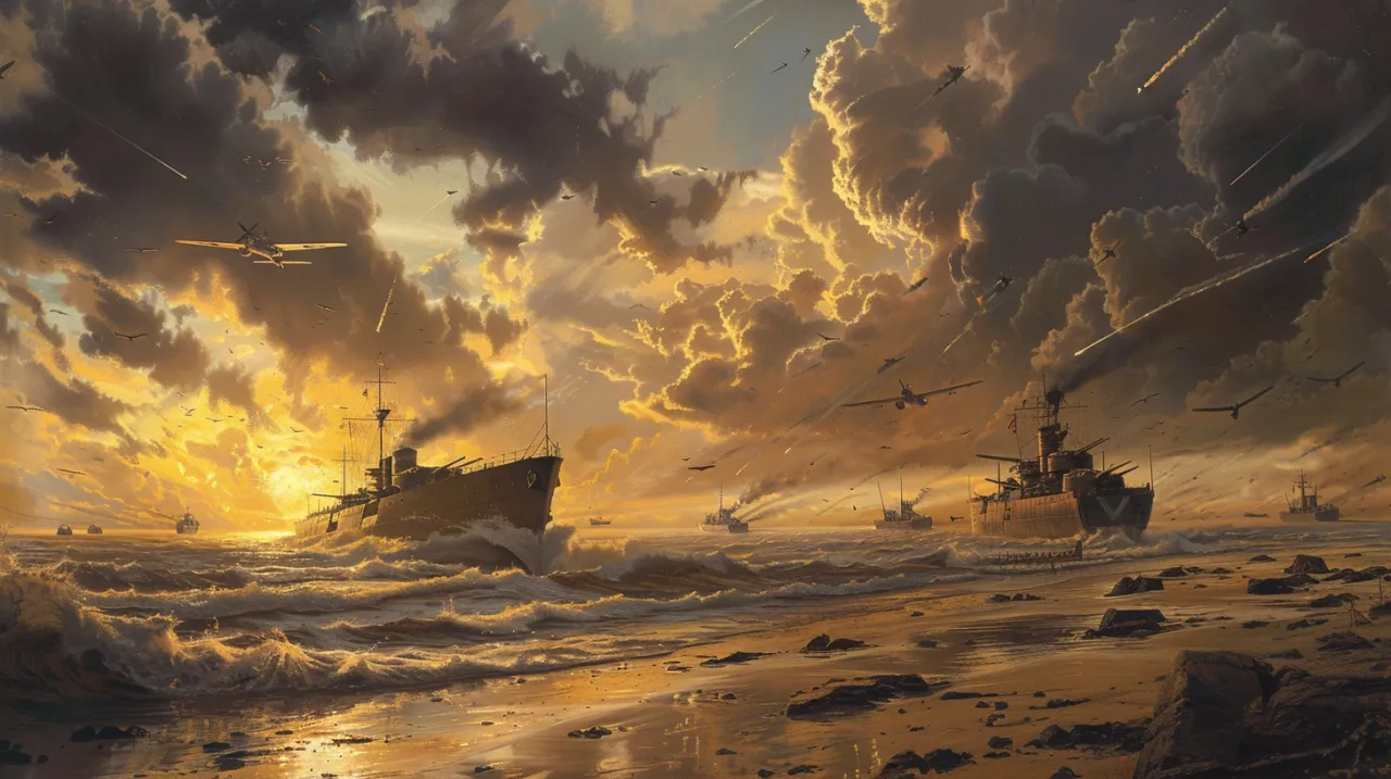 Lądowanie aliantów na Sycylii - operacja Husky podczas II wojny światowej